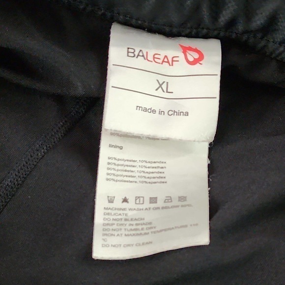BALEAF Mens Running Shorts Athletic Quick Dry with Rear Zipper Pocket Liner 6" - Picture 5 of 5